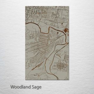 Manville, New Jersey Street Map