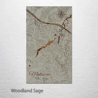 Matawan, New Jersey Street Map