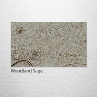 Middlesex, New Jersey Street Map