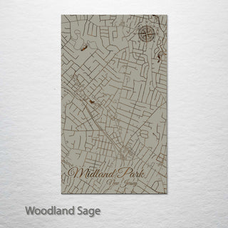 Midland Park, New Jersey Street Map