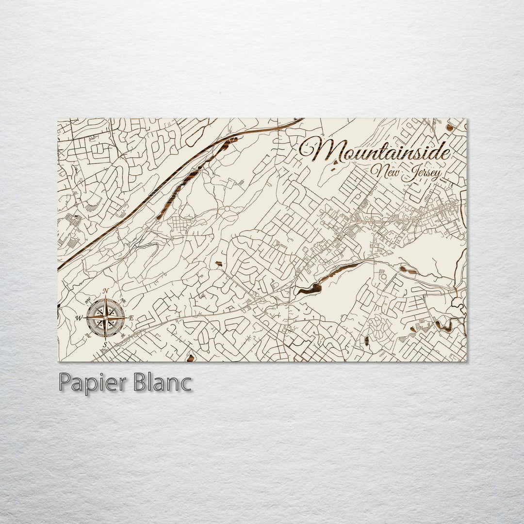 Mountainside, New Jersey Street Map