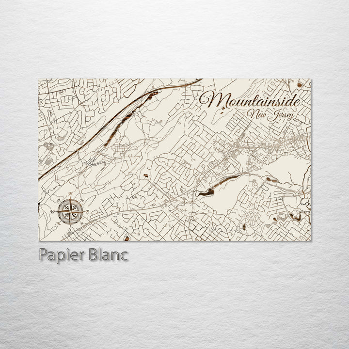 Mountainside, New Jersey Street Map