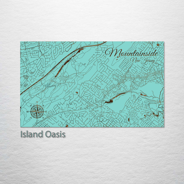 Mountainside, New Jersey Street Map