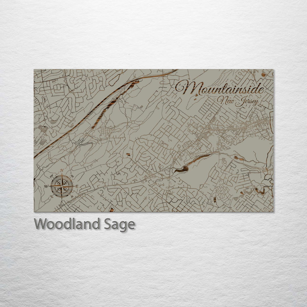 Mountainside, New Jersey Street Map