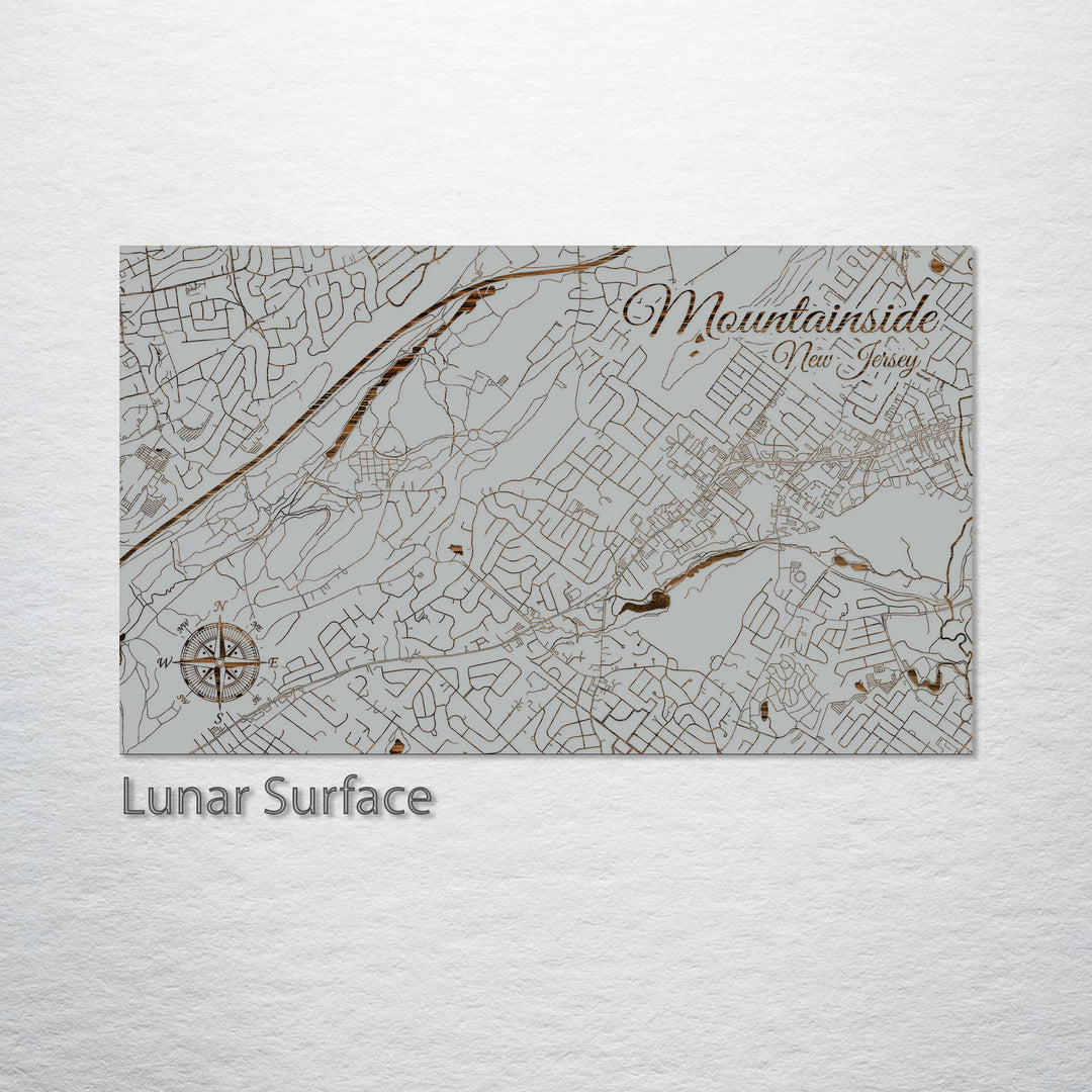 Mountainside, New Jersey Street Map