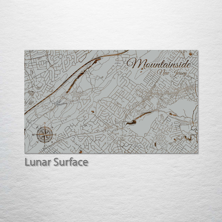 Mountainside, New Jersey Street Map