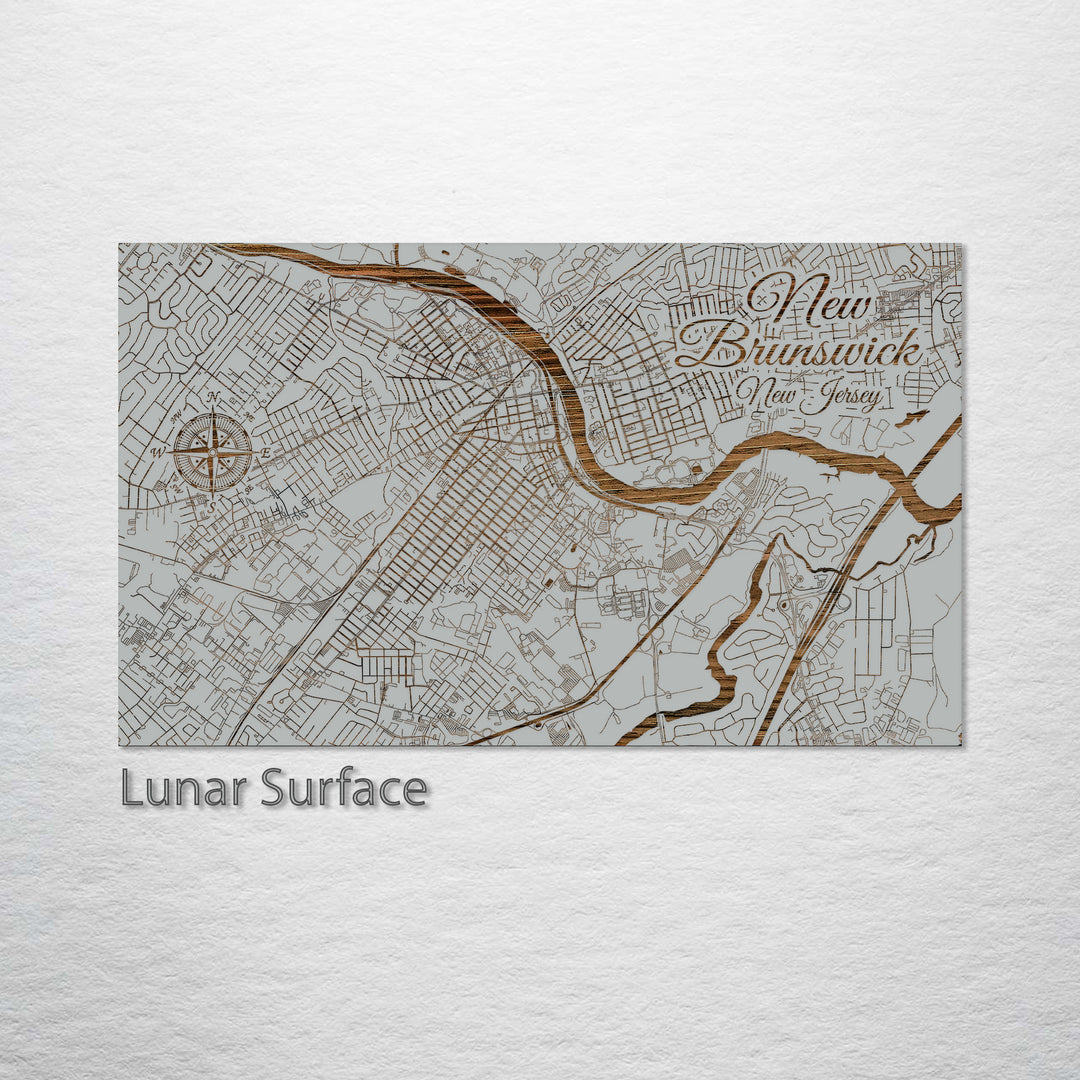 New Brunswick, New Jersey Street Map