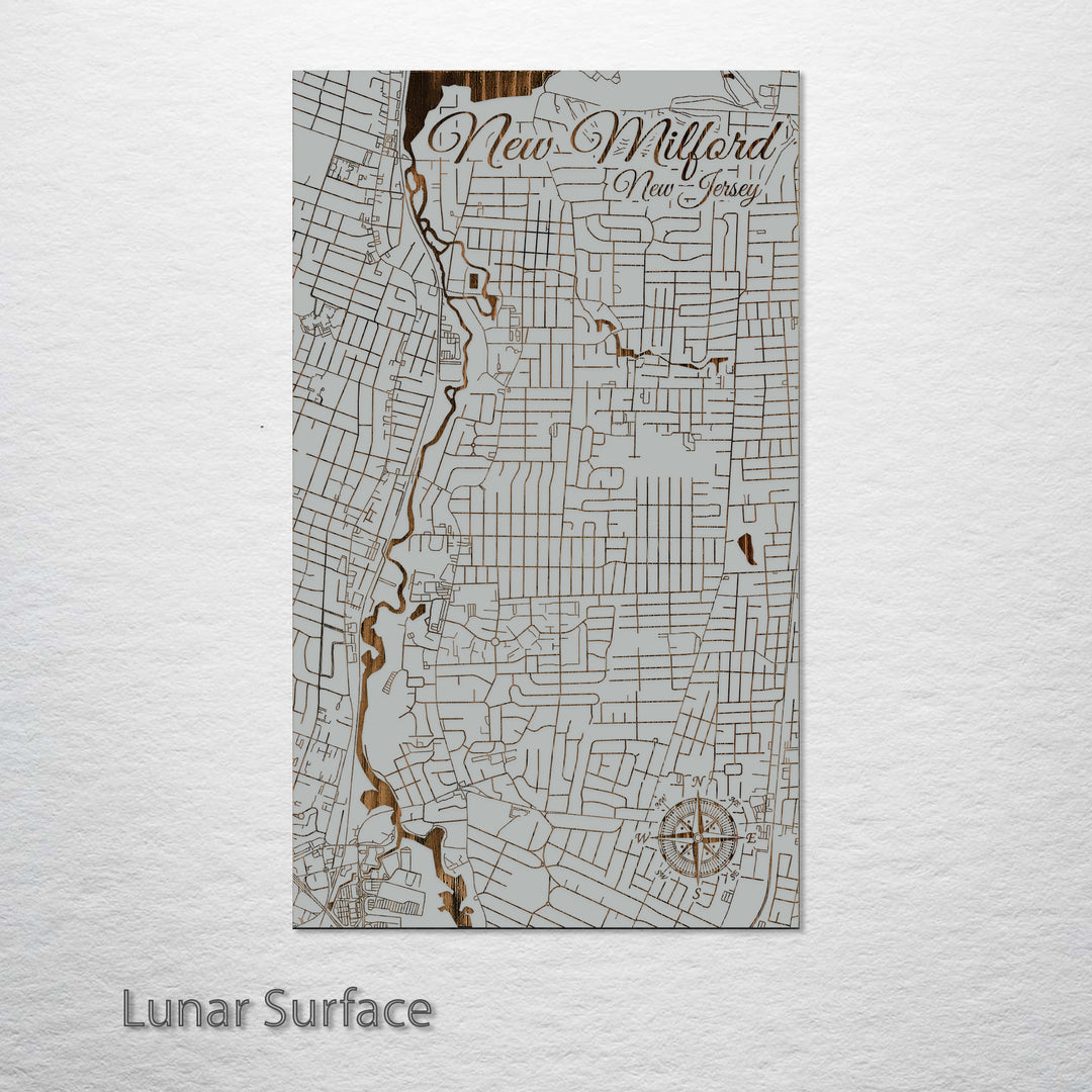 New Milford, New Jersey Street Map