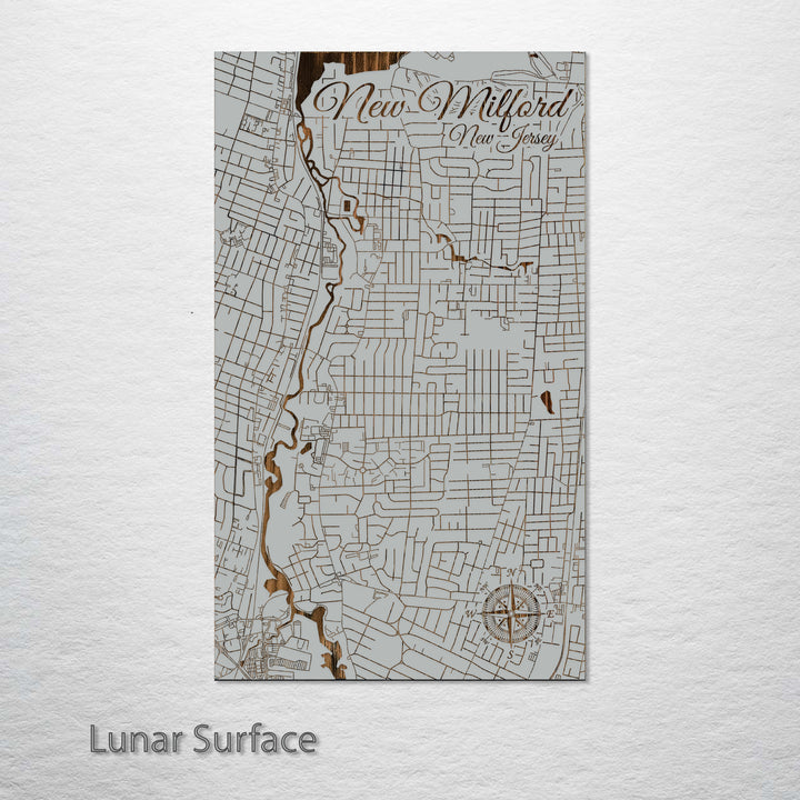 New Milford, New Jersey Street Map