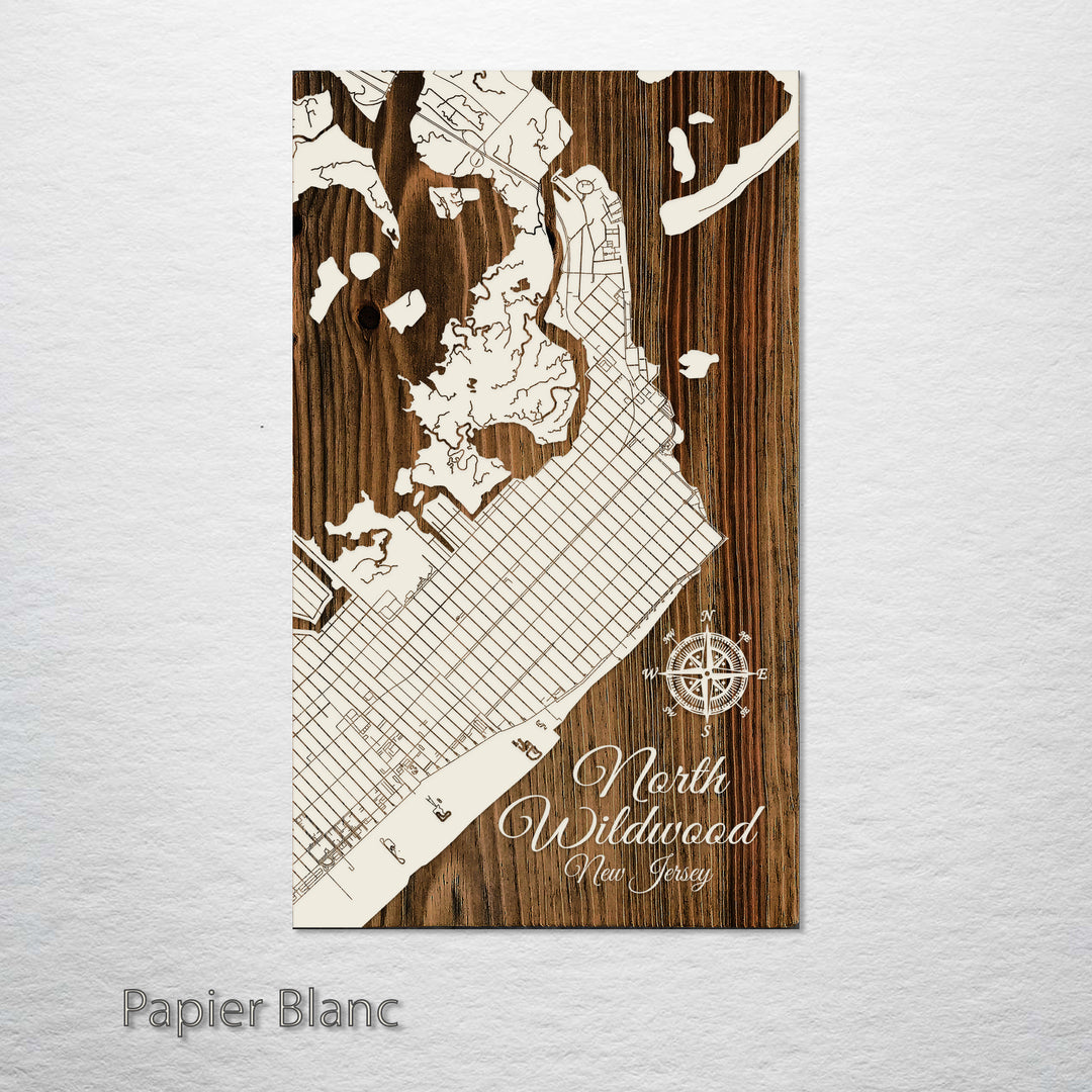 North Wildwood, New Jersey Street Map