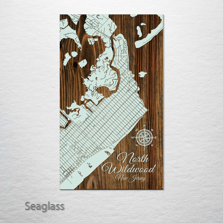 North Wildwood, New Jersey Street Map