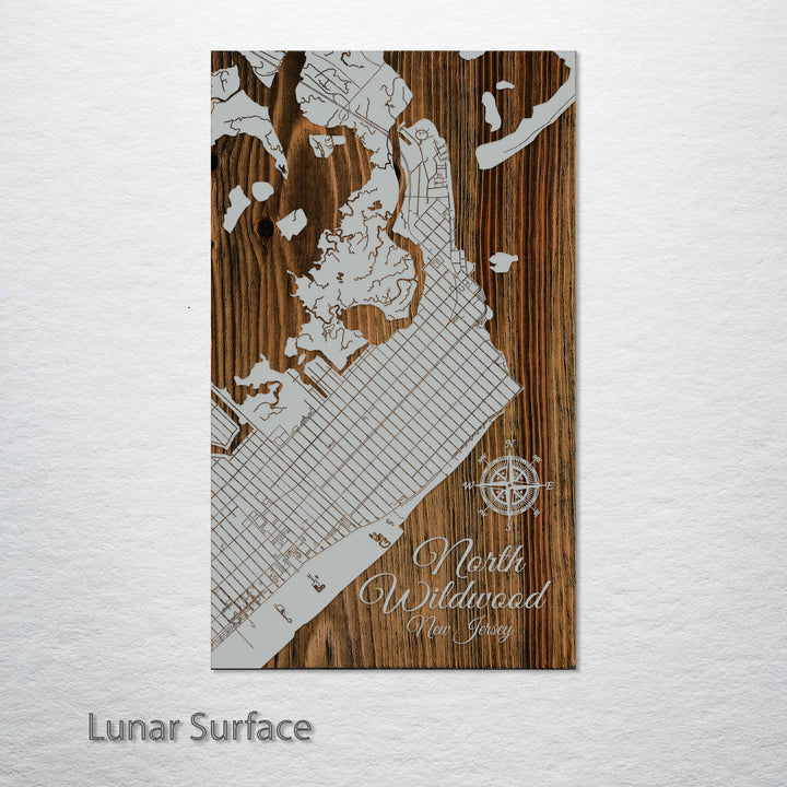 North Wildwood, New Jersey Street Map