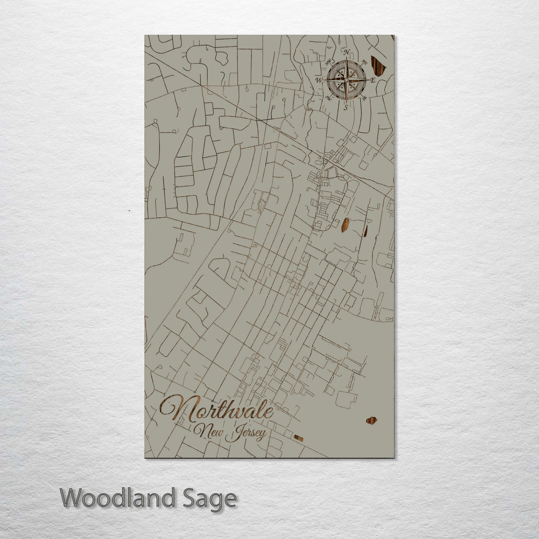 Northvale, New Jersey Street Map