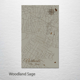 Northvale, New Jersey Street Map