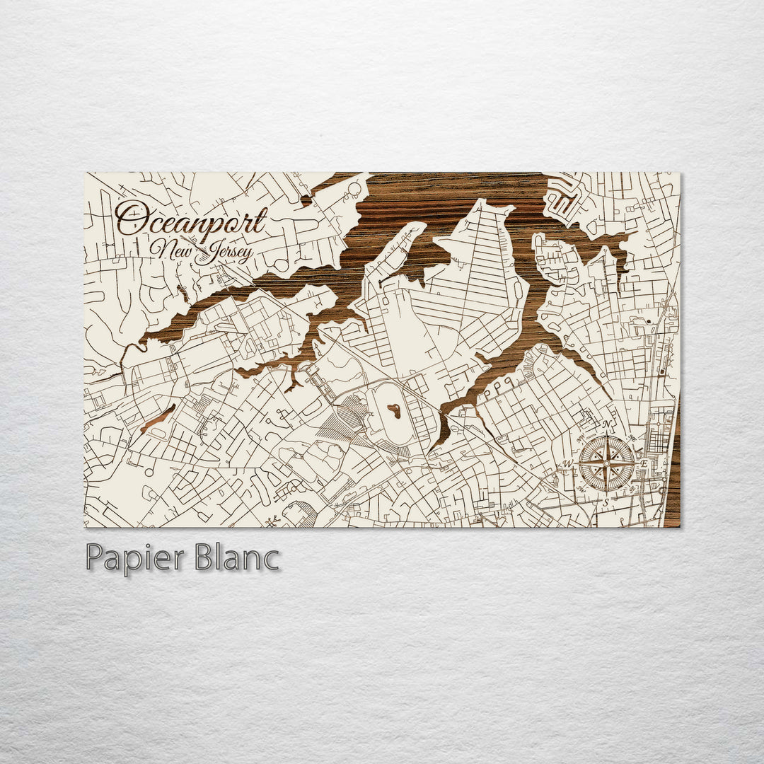 Oceanport, New Jersey Street Map