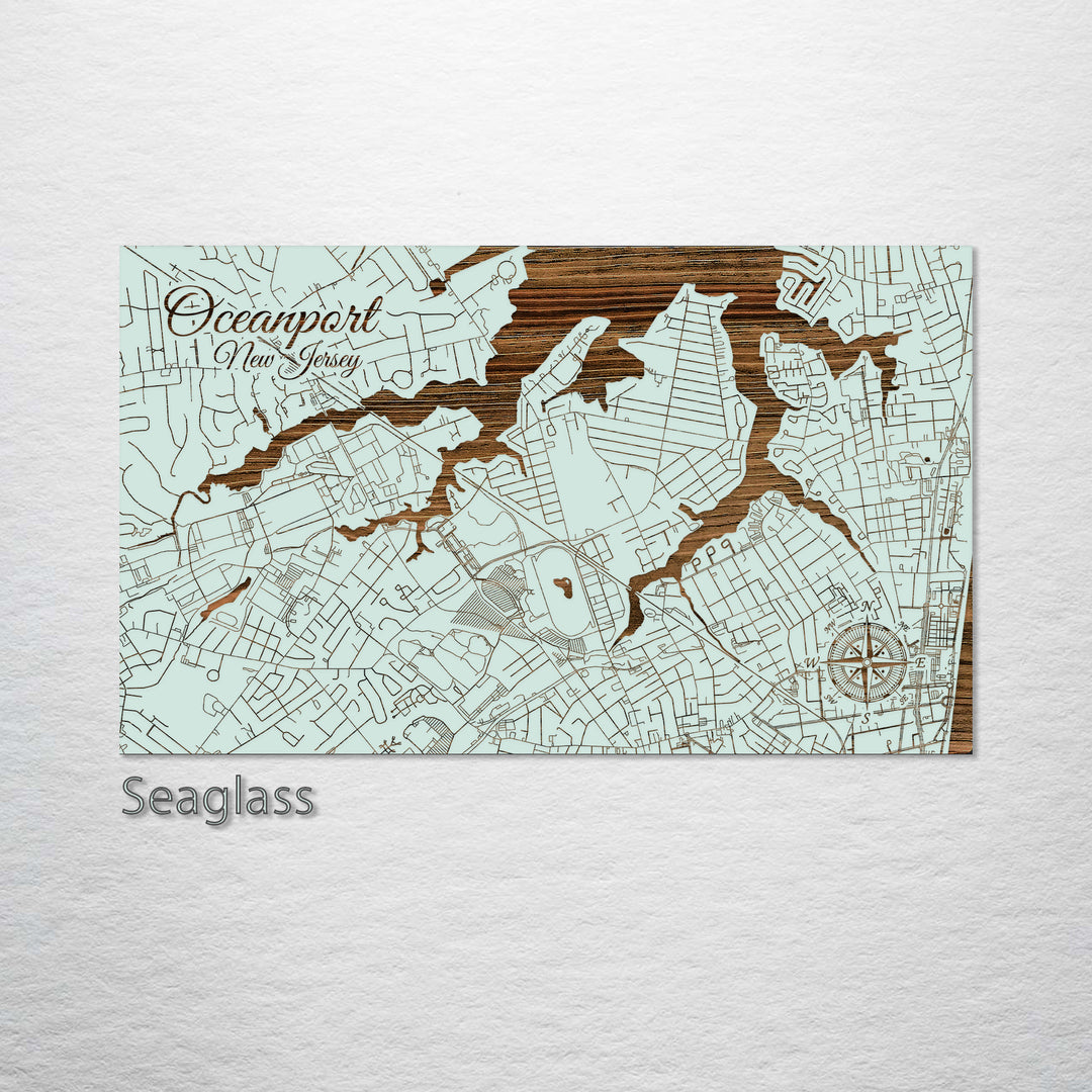 Oceanport, New Jersey Street Map