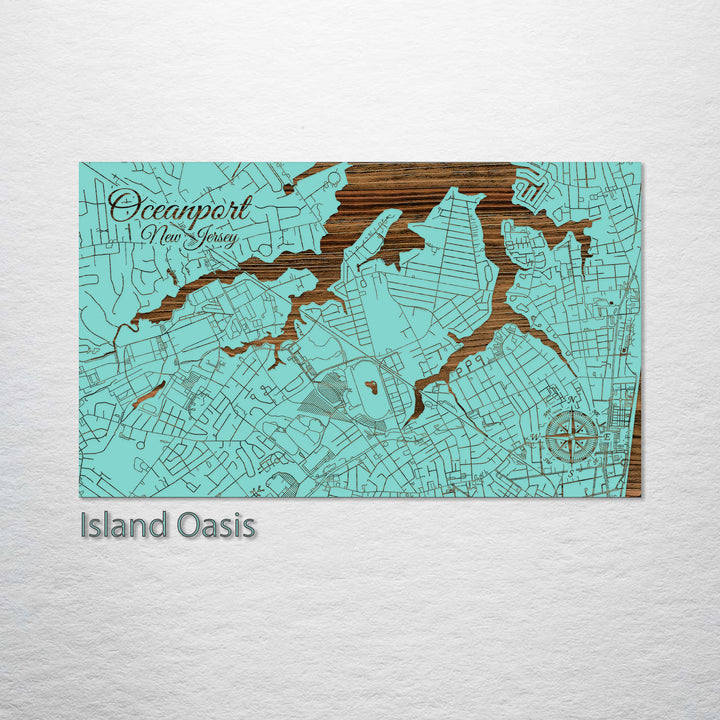 Oceanport, New Jersey Street Map