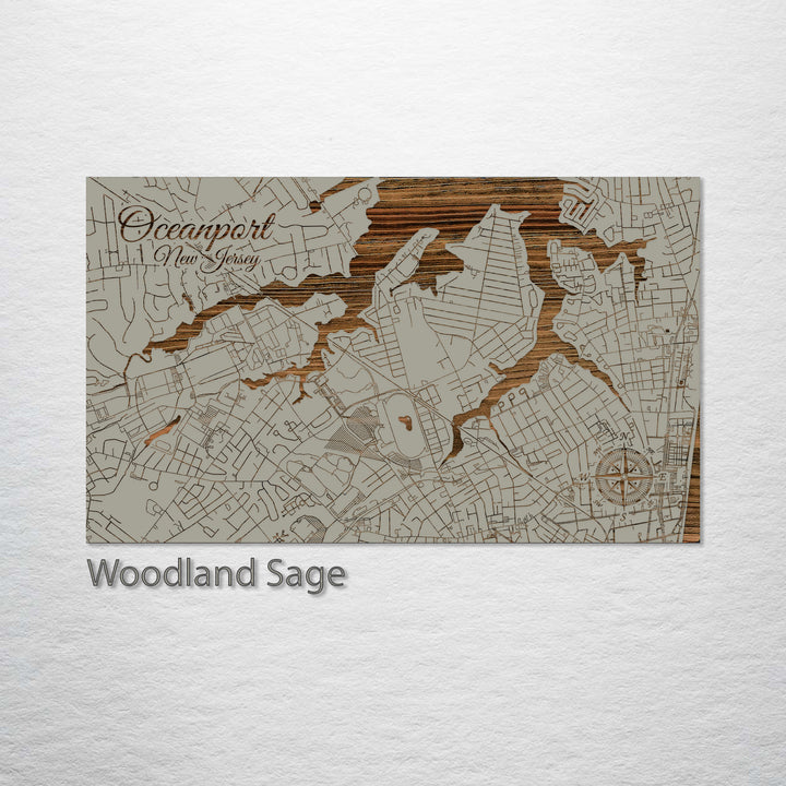 Oceanport, New Jersey Street Map