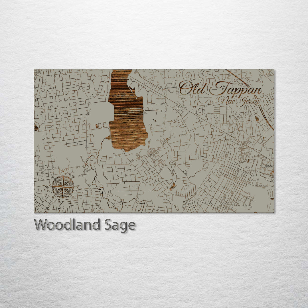 Old Tappan, New Jersey Street Map