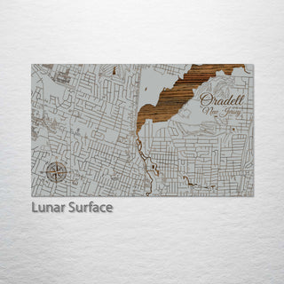 Oradell, New Jersey Street Map