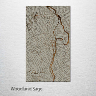Passaic, New Jersey Street Map