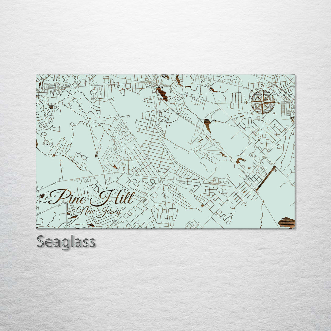 Pine Hill, New Jersey Street Map