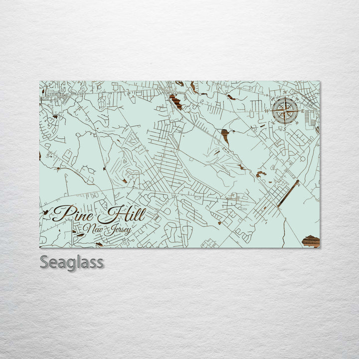 Pine Hill, New Jersey Street Map