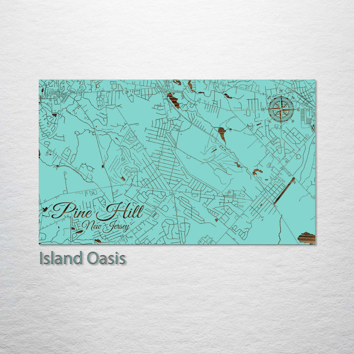 Pine Hill, New Jersey Street Map