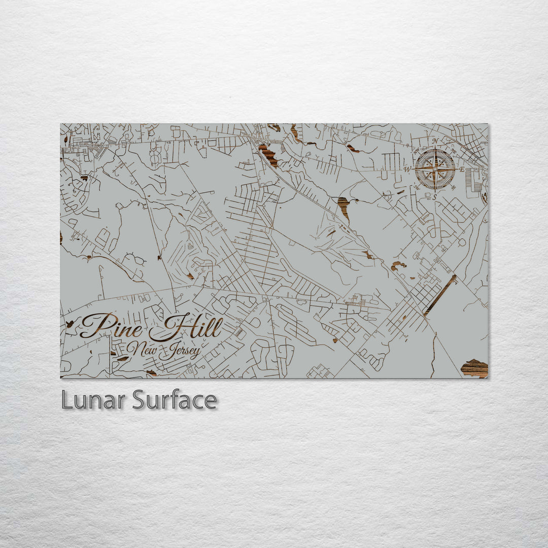 Pine Hill, New Jersey Street Map