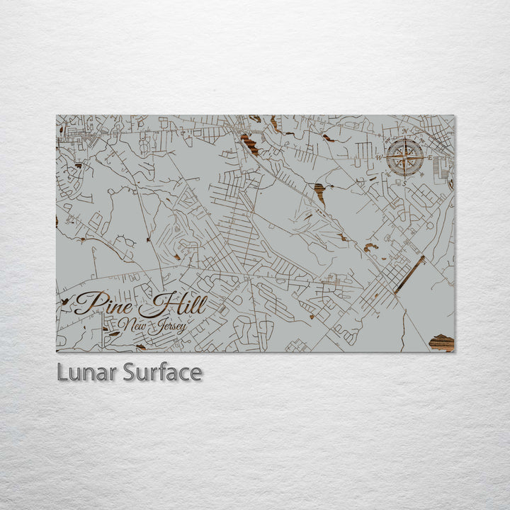 Pine Hill, New Jersey Street Map