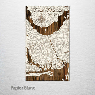 Point Pleasant, New Jersey Street Map
