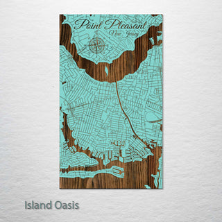 Point Pleasant, New Jersey Street Map