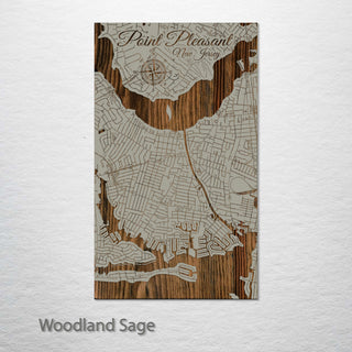 Point Pleasant, New Jersey Street Map