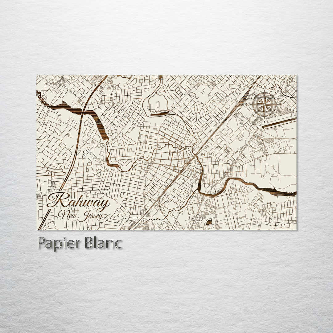 Rahway, New Jersey Street Map