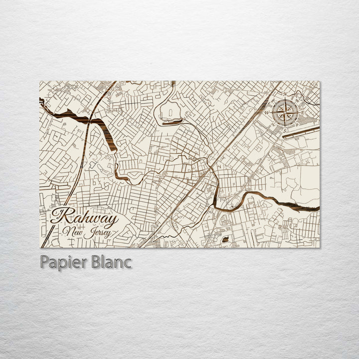 Rahway, New Jersey Street Map