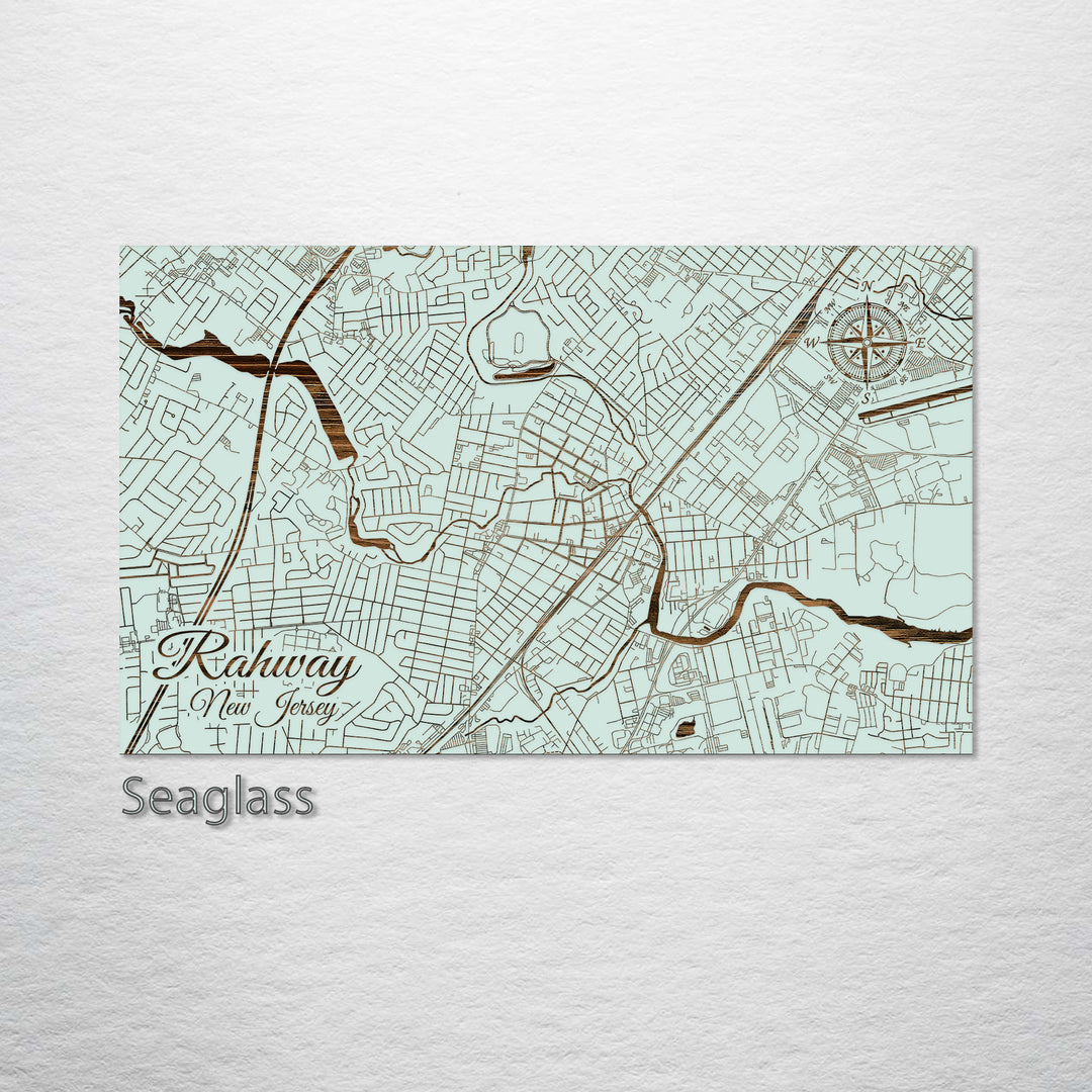 Rahway, New Jersey Street Map