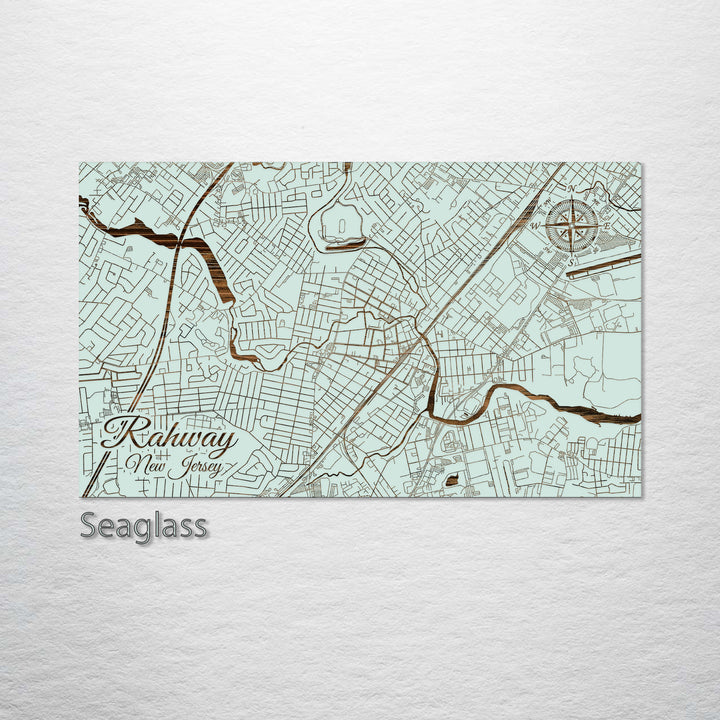 Rahway, New Jersey Street Map