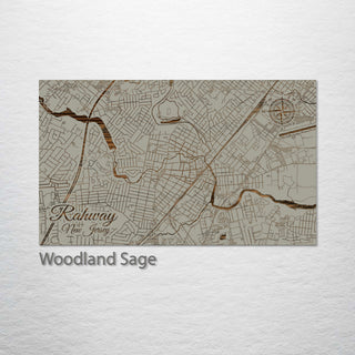 Rahway, New Jersey Street Map
