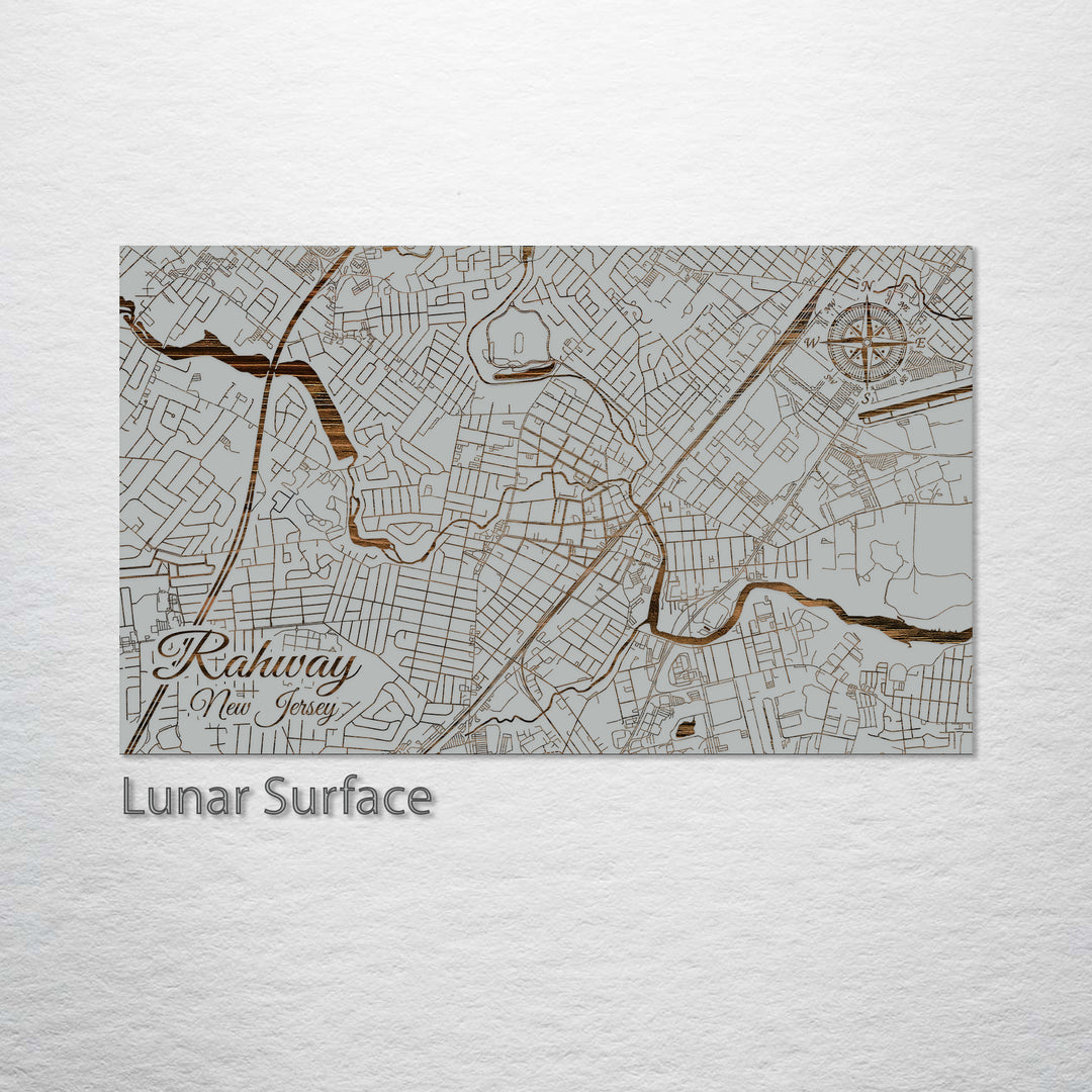 Rahway, New Jersey Street Map