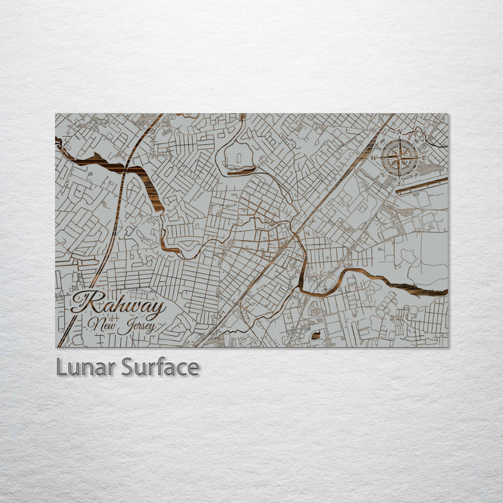 Rahway, New Jersey Street Map