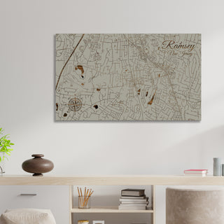 Ramsey, New Jersey Street Map