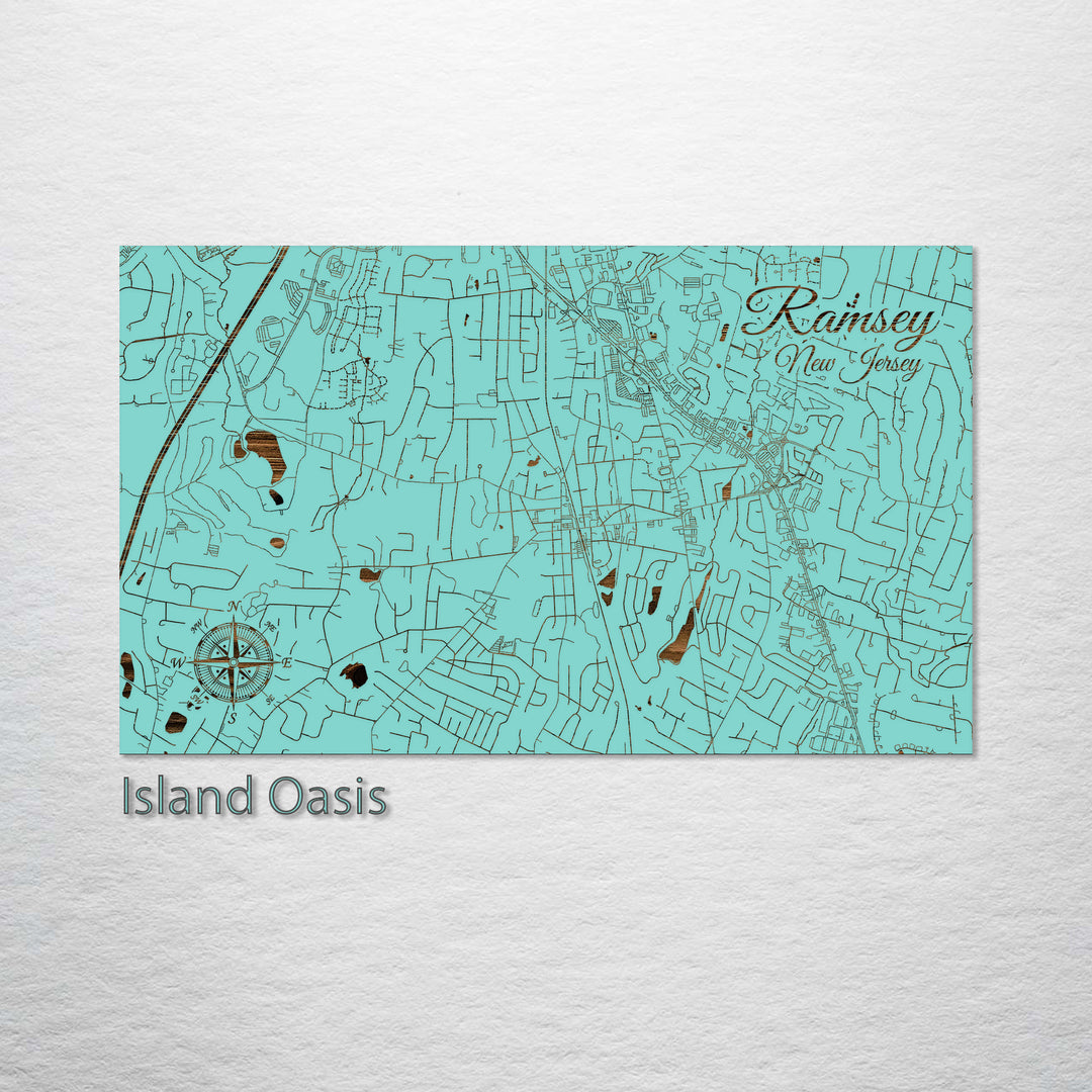 Ramsey, New Jersey Street Map