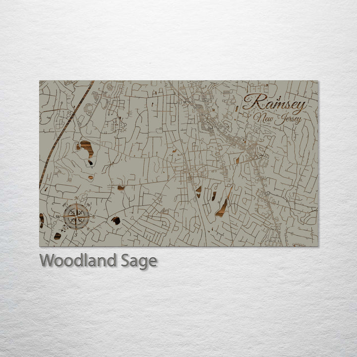 Ramsey, New Jersey Street Map