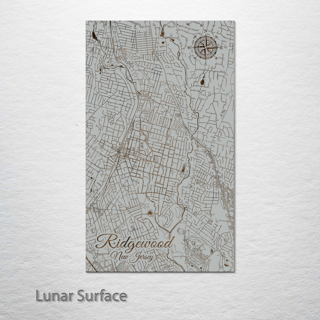 Ridgewood, New Jersey Street Map