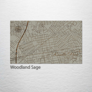 Roselle Park, New Jersey Street Map