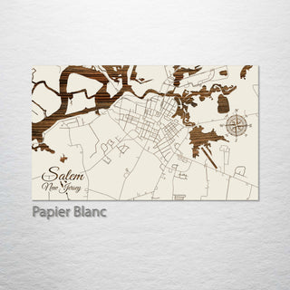 Salem, New Jersey Street Map