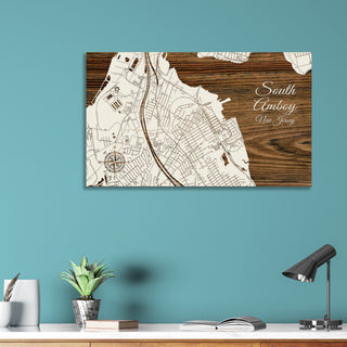 South Amboy, New Jersey Street Map
