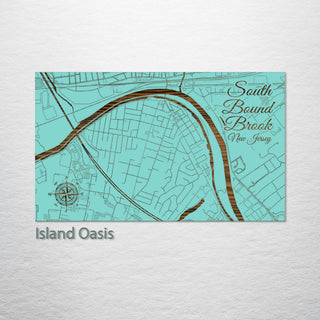 South Bound Brook, New Jersey Street Map