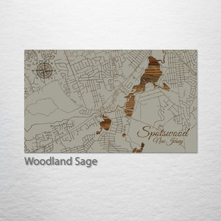 Spotswood, New Jersey Street Map