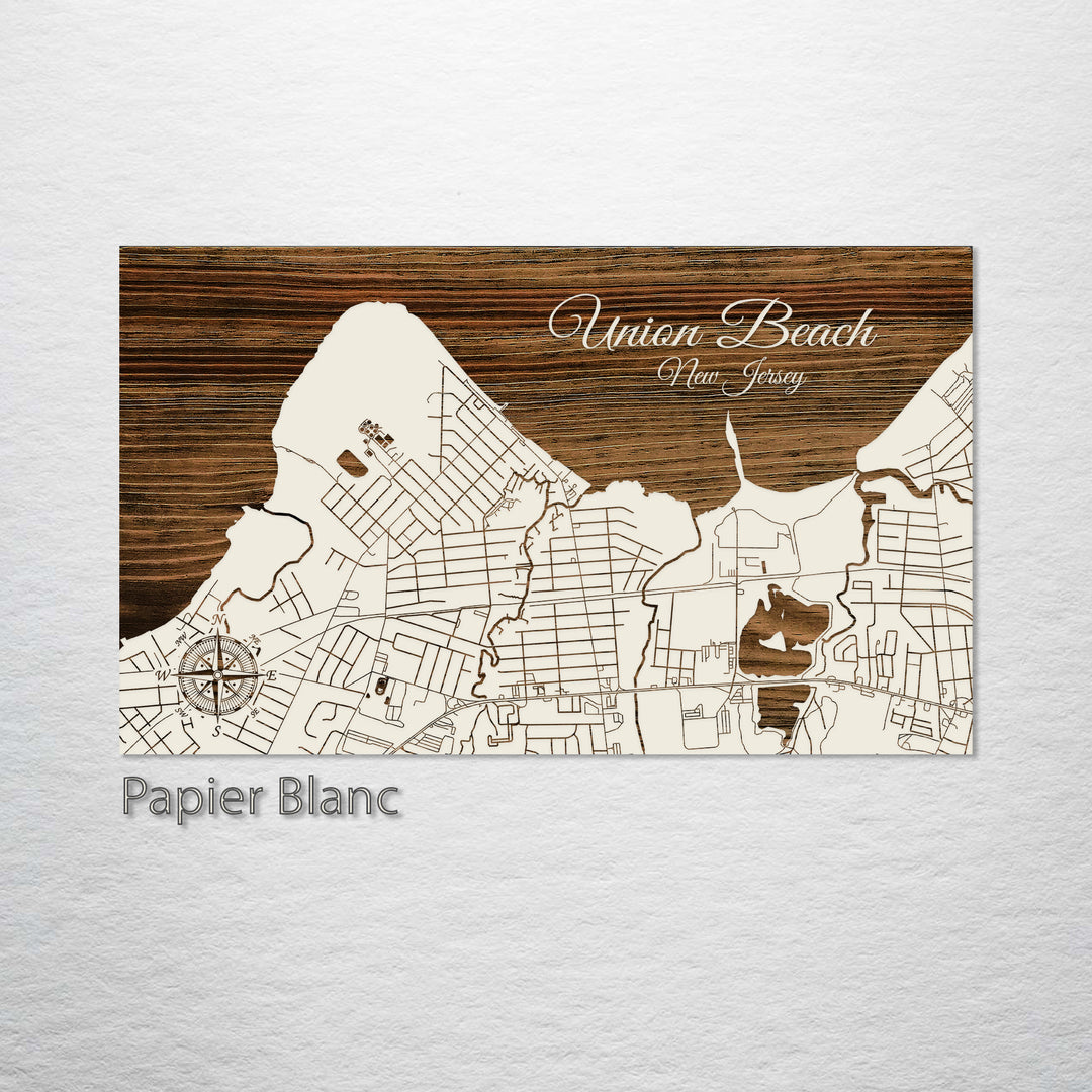 Union Beach, New Jersey Street Map